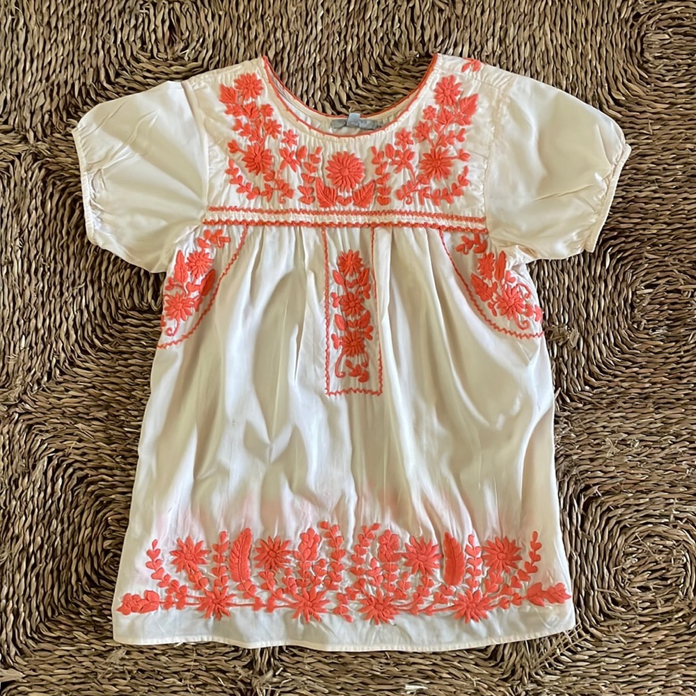 Calypso St Barth Embroidered Top
